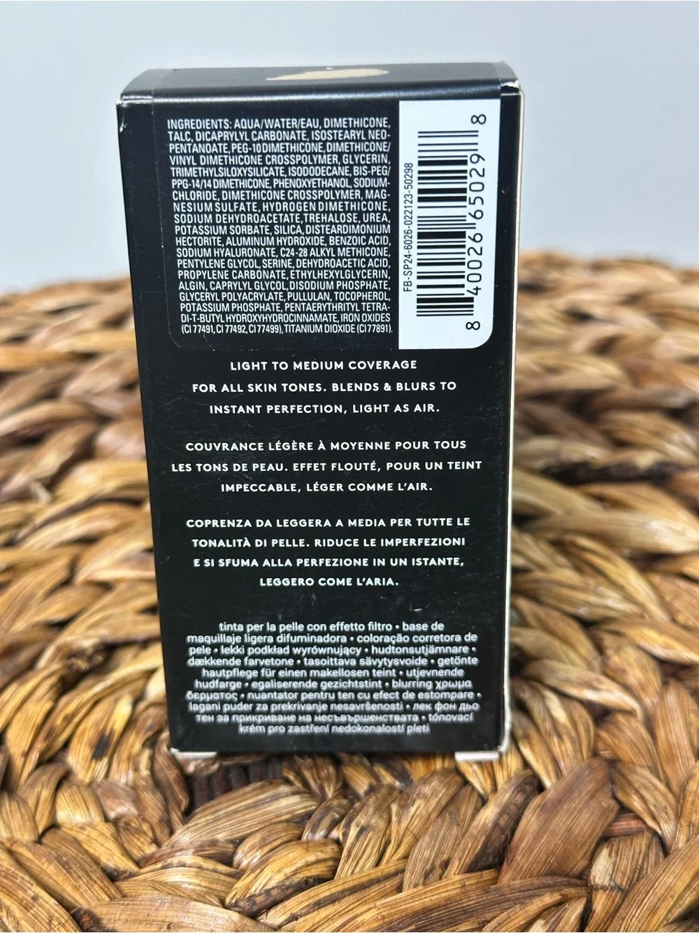 NWT Fenty Beauty Shade 3 Eaze Drop Blurring Skin Tint shade 3 light medium warm
